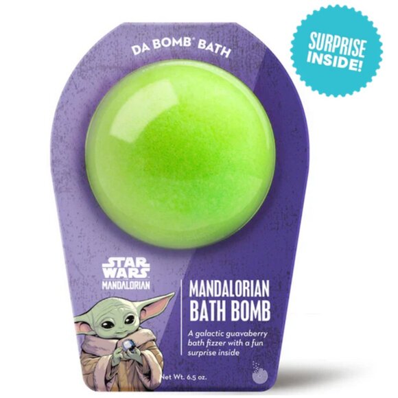 2 Star Wars Mandalorian (The Child) Galactic Guavaberry Bath Bombs - Picture 1 of 7